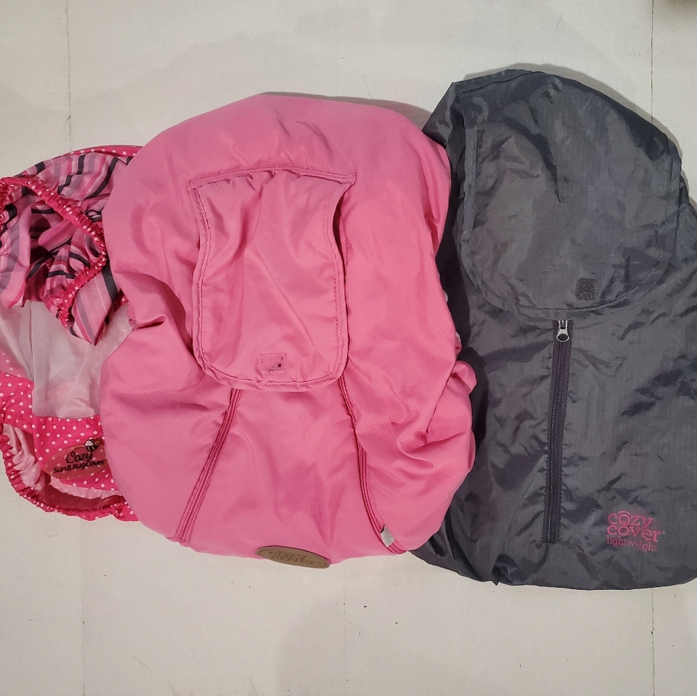 Cozy Carseat Cover Bundle